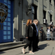 Weinstein leaves the 1st Precinct in Manhattan.